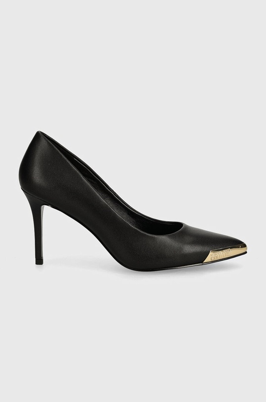 Δερμάτινες γόβες Versace Jeans Couture Scarlett 77VA3S50.ZP127.899 μαύρο AW24
