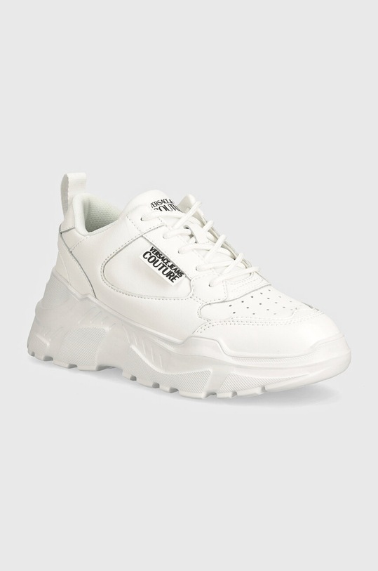 Кросівки Versace Jeans Couture Speedtrack імітація лицьової шкіри білий 77VA3SC2.ZP307.003