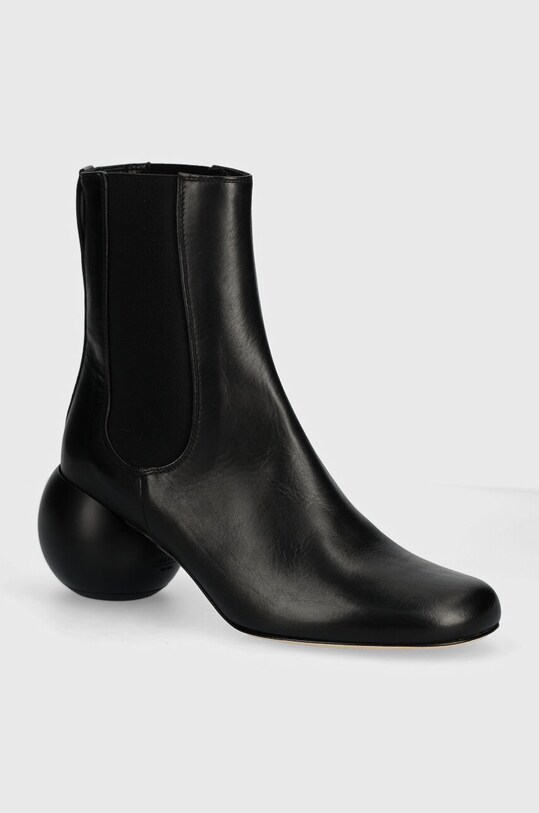 Weekend Max Mara ghete chelsea de piele ESTE 5-8 cm negru 2425796014600.BLACK