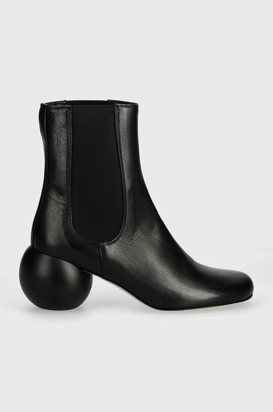 Weekend Max Mara ghete chelsea de piele ESTE 2425796014600.BLACK negru AW24