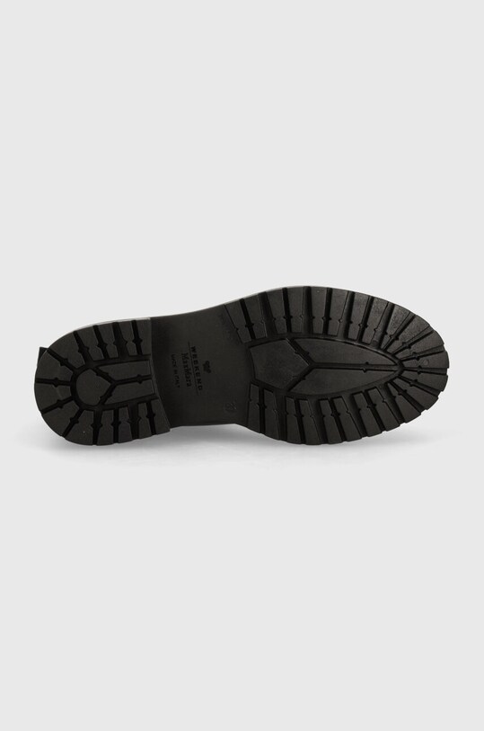 Weekend Max Mara ghete chelsea de piele LIVREA 2425796034600.BLACK negru