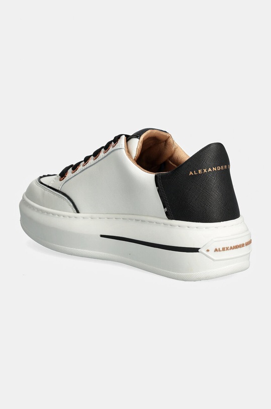 Încălțăminte Alexander Smith sneakers din piele Lancaster ASBALSW1806WBK alb