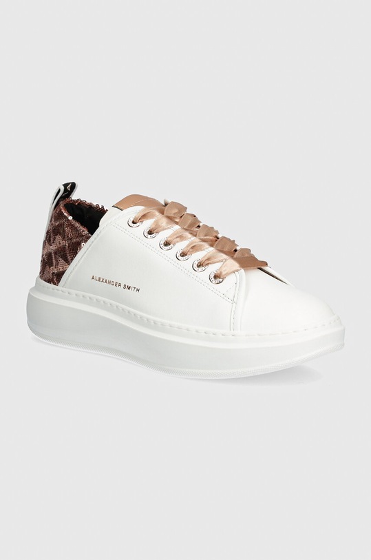 Alexander Smith sneakers din piele Wembley sintetic alb ASBAWYW0341WCP
