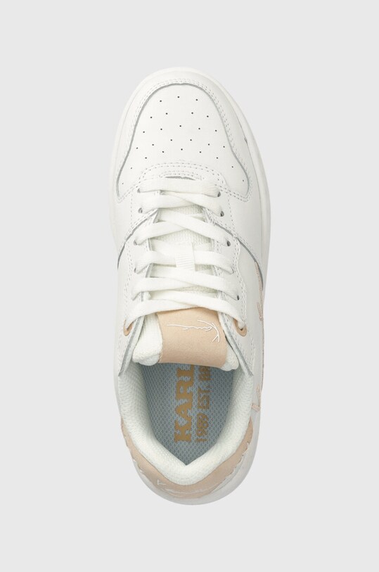 Karl Kani sneakersy skórzane 89 UP LOGO biały 1180559