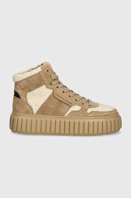 Kennel & Schmenger sneakersy zamszowe Zap 41.25090.458 beżowy AW24