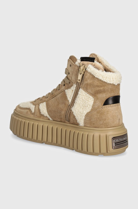 Obuwie Kennel & Schmenger sneakersy zamszowe Zap 41.25090.458 beżowy