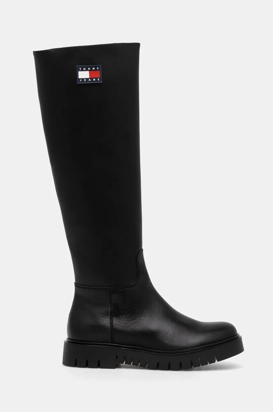 Tommy Jeans kozaki TJW LONG SHAFT BOOT EN0EN02627 czarny NC24