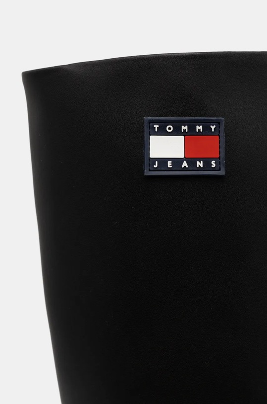 Kozačky Tommy Jeans TJW LONG SHAFT BOOT EN0EN02627 černá