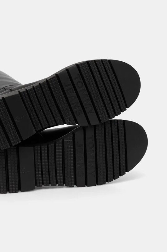 Kozačky Tommy Jeans TJW LONG SHAFT BOOT EN0EN02627