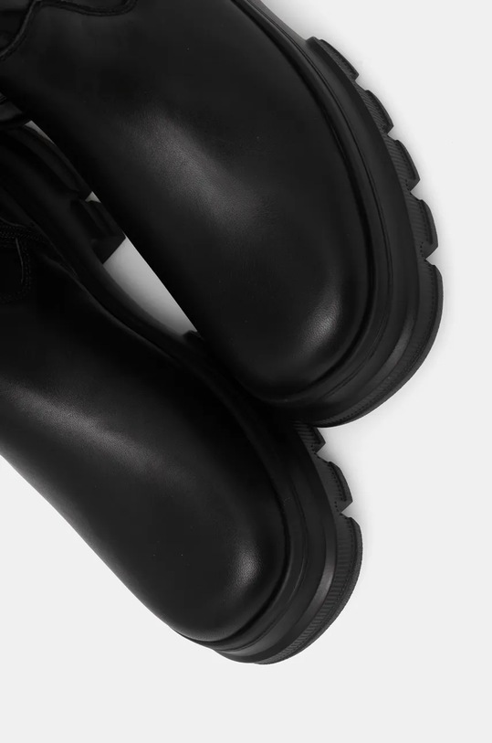 Kozačky Tommy Jeans TJW LIGHTWEIGHT OTK BOOT černá EN0EN02634