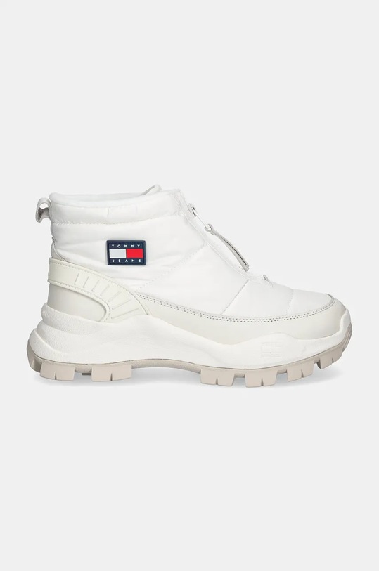 Sněhule Tommy Jeans TJW HYBRID BOOT ZIP UP WL EN0EN02641 bílá NC24
