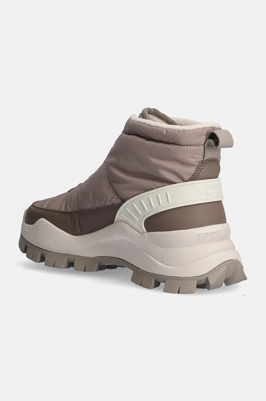 Încălțăminte Tommy Jeans cizme de iarna TJW HYBRID BOOT ZIP UP WL EN0EN02641 bej