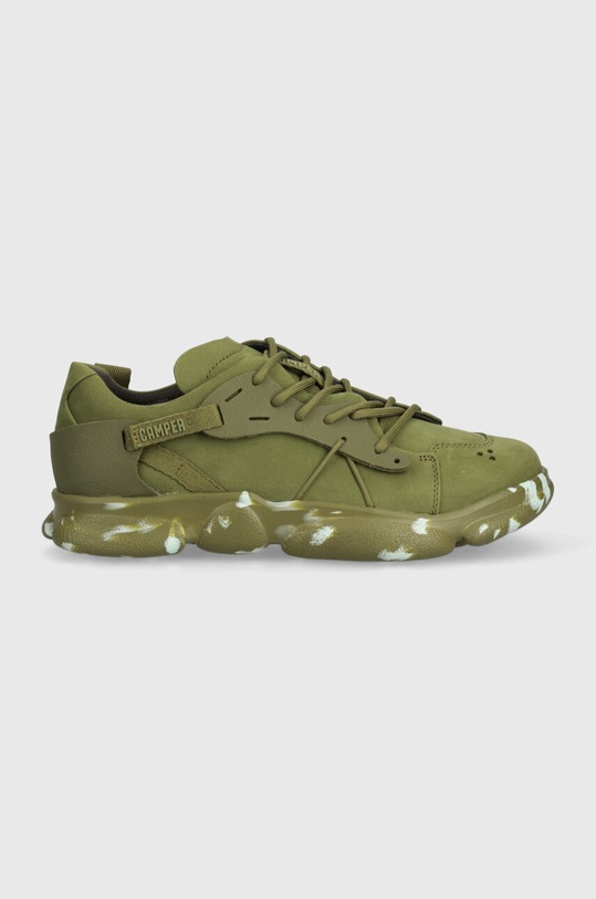 Camper sneakersy zamszowe Karst K201439.021 zielony SS24