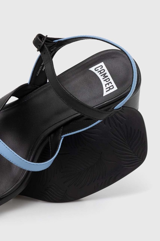 Kožne sandale Camper TWS K201631.001 crna