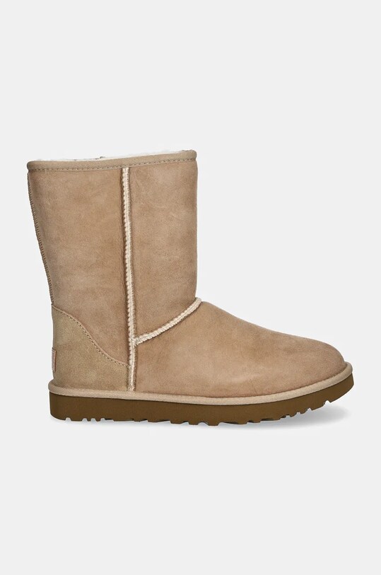 Замшеві чоботи UGG Classic Short II 1016223.SAN бежевий AA00