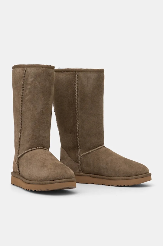 Cipők UGG velúr hócipő Classic Tall II 1016224.ALP zöld