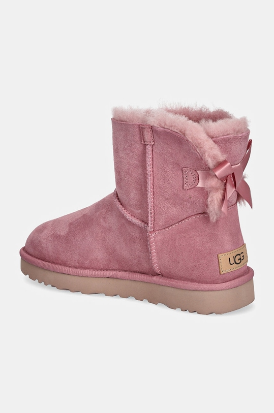 Obutev Snežke iz semiša UGG Mini Bailey Bow II 1016501.DYR roza