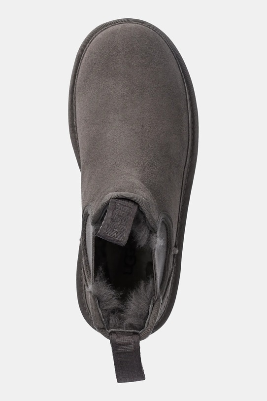 UGG sztyblety zamszowe Neumel Platform Chelsea szary 1134526.GREY