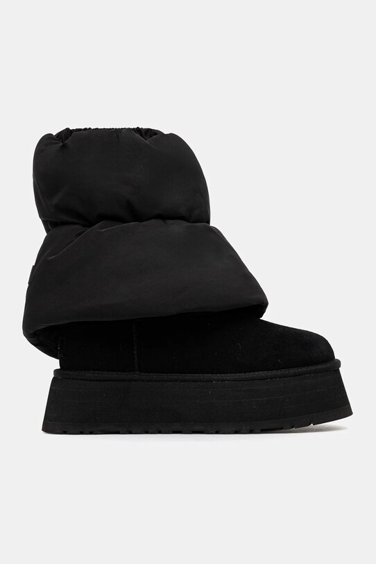 Μπότες UGG Classic Mini Dipper Puffer 1158275.BBLC μαύρο