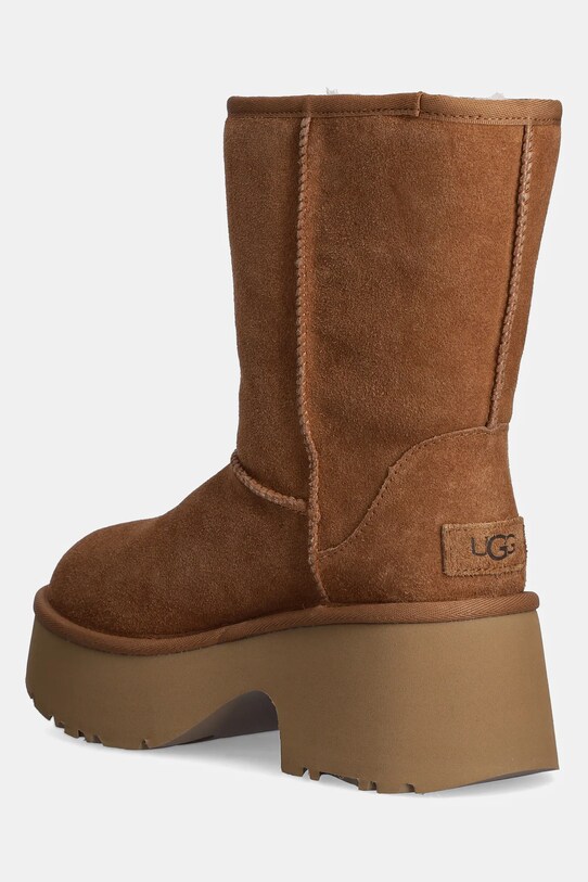 Взуття Замшеві чоботи UGG Classic Short New Heights 1158310.CHE коричневий