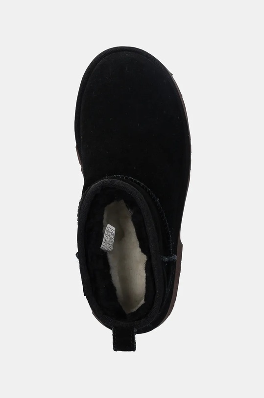 Semišové boty UGG Classic Ultra Mini New Heights černá 1158311.BLK