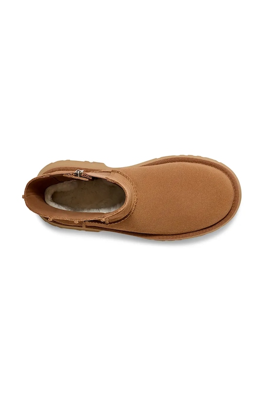 UGG buty zamszowe Classic Twin Seam New Heights 1158313.CHE brązowy