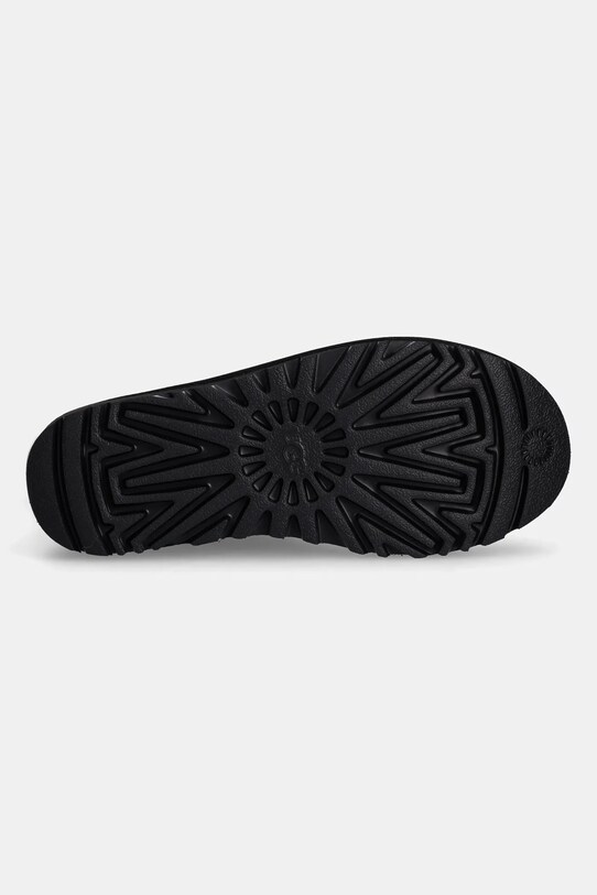 UGG śniegowce skórzane Classic Short Moto Boot 1164710.BLK czarny