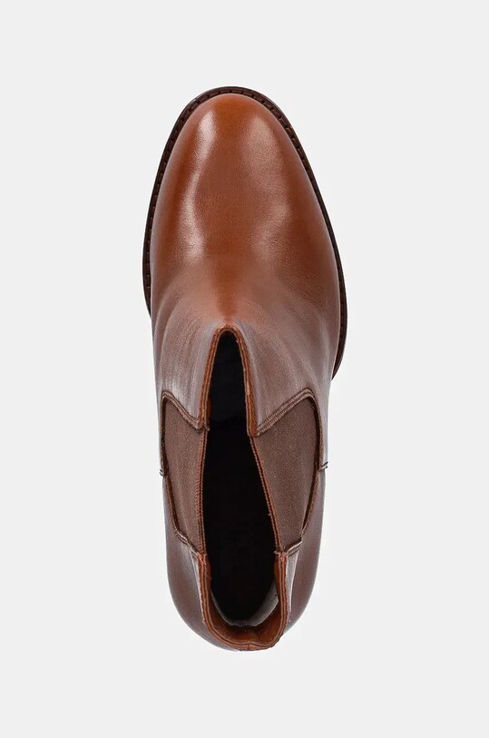 Шкіряні черевики Lauren Ralph Lauren Layne коричневий 802937818003.200