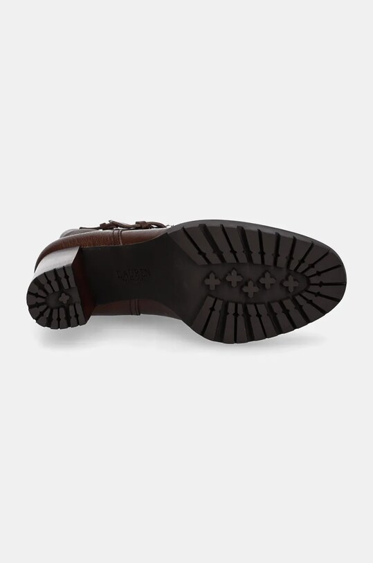 Шкіряні черевики Lauren Ralph Lauren Lyvia 802937819003.200 коричневий