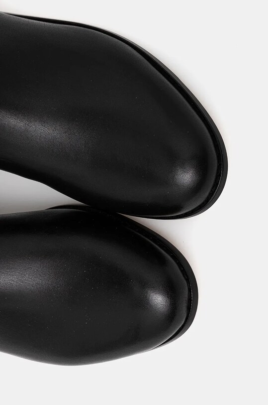 Lauren Ralph Lauren ghete de piele Justine II 802942512001.999 negru