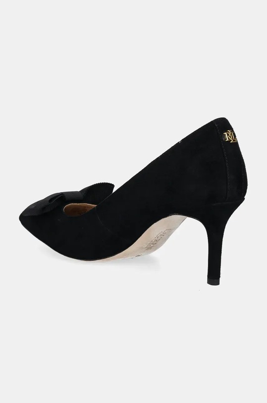 Παπούτσια Γόβες σουέτ Lauren Ralph Lauren Lanette Bow 802944556001.001 μαύρο