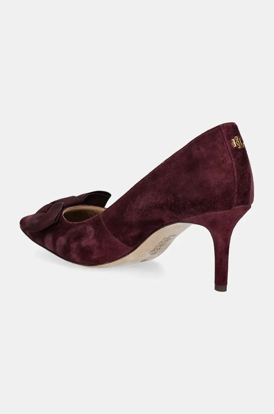 Παπούτσια Γόβες σουέτ Lauren Ralph Lauren Lanette Bow 802944556002.600 μπορντό