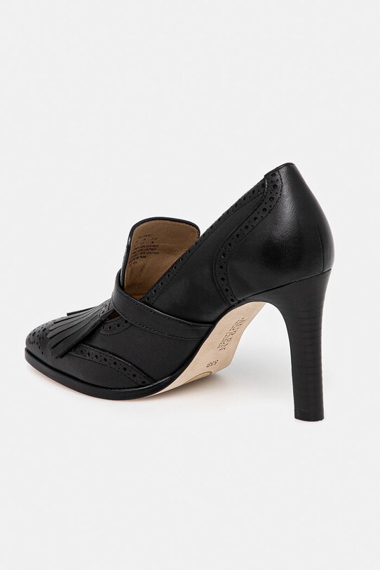 Obuwie Lauren Ralph Lauren szpilki skórzane Colleen 802944557001.001 czarny