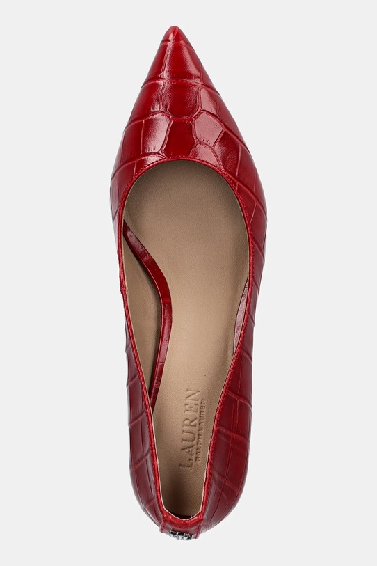 Кожаные туфли Lauren Ralph Lauren Adrienne красный 802951355004.600