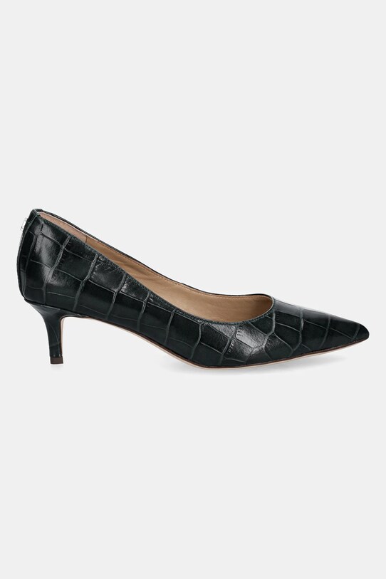 Kožené lodičky Lauren Ralph Lauren Adrienne 802951355005.300 zelená AW24