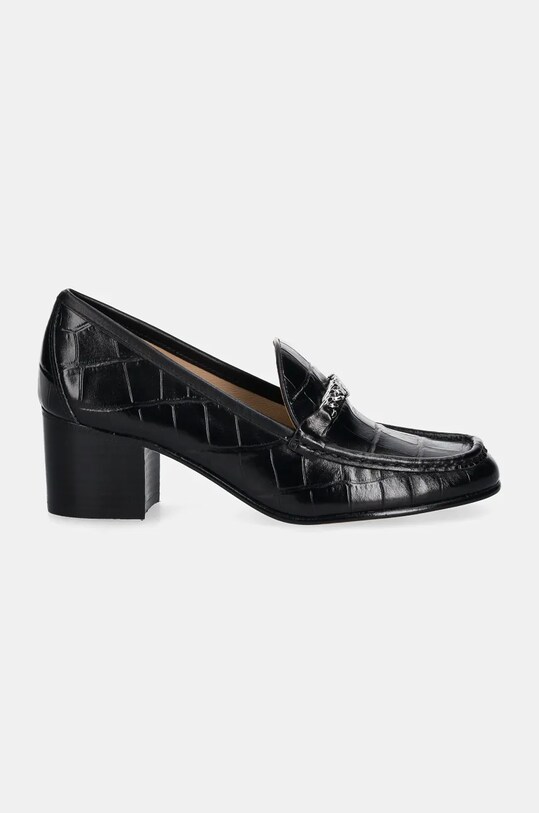 Lauren Ralph Lauren bőr flip-flop Winslet 802951357001.001 fekete AW24