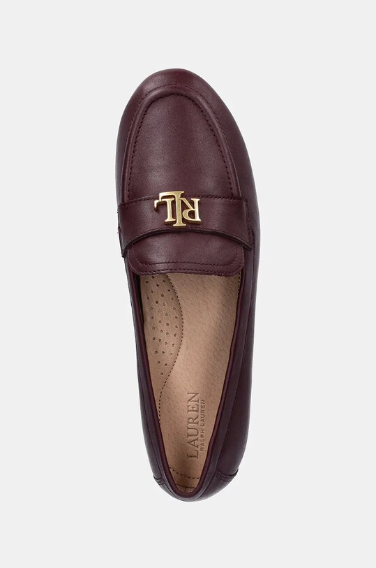 Кожаные мокасины Lauren Ralph Lauren Averi III коричневый 802951363002.600