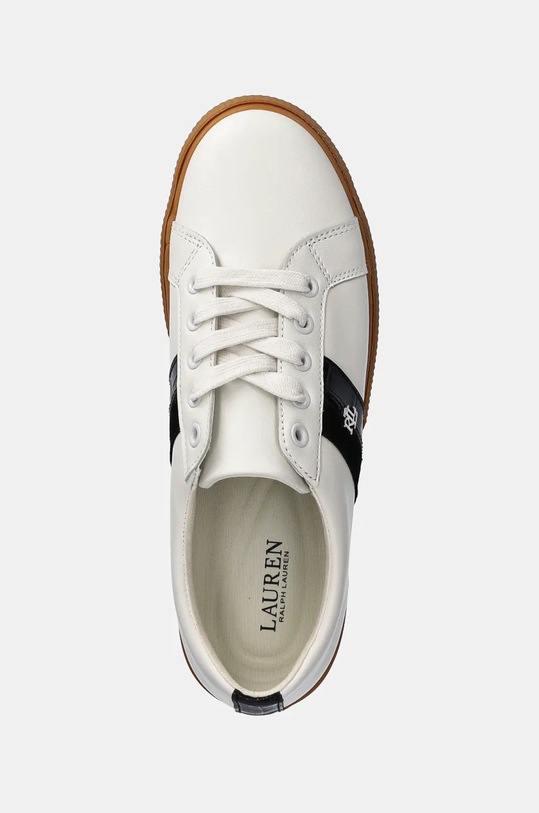 Kožne tenisice Lauren Ralph Lauren Janson II bijela 802951390001.100