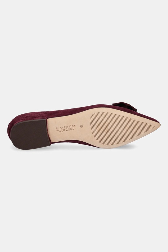 Lauren Ralph Lauren velúr balerina Londyn Bow 802955323001.600 lila