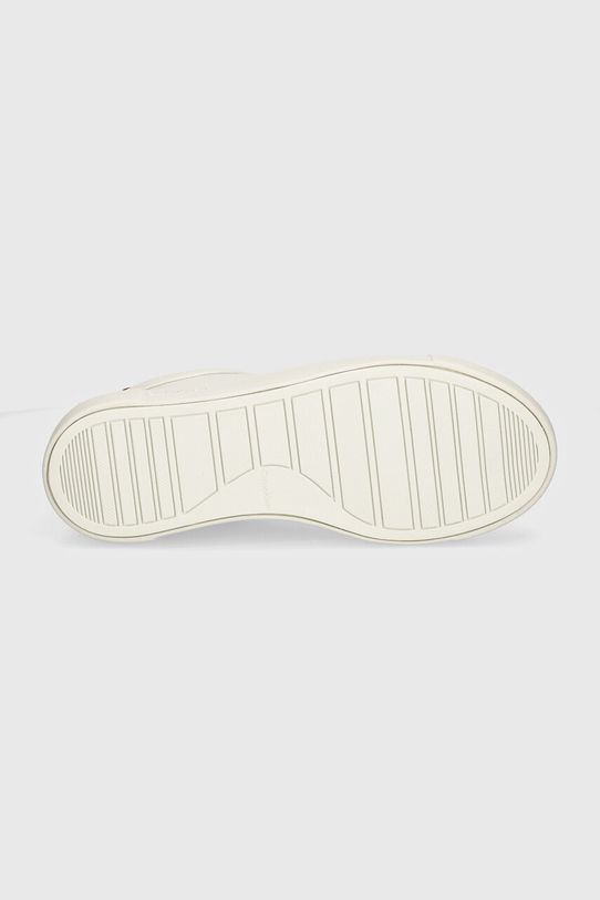 Calvin Klein sneakersy CUPSOLE LACE UP W/ML LTH HW0HW02201 biały
