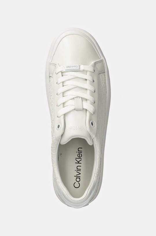 Calvin Klein sneakersy VULC LACE UP MONO MIX biały HW0HW02212