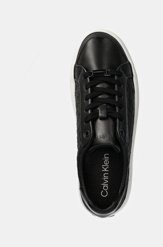 Calvin Klein sneakersy VULC LACE UP MONO MIX czarny HW0HW02212