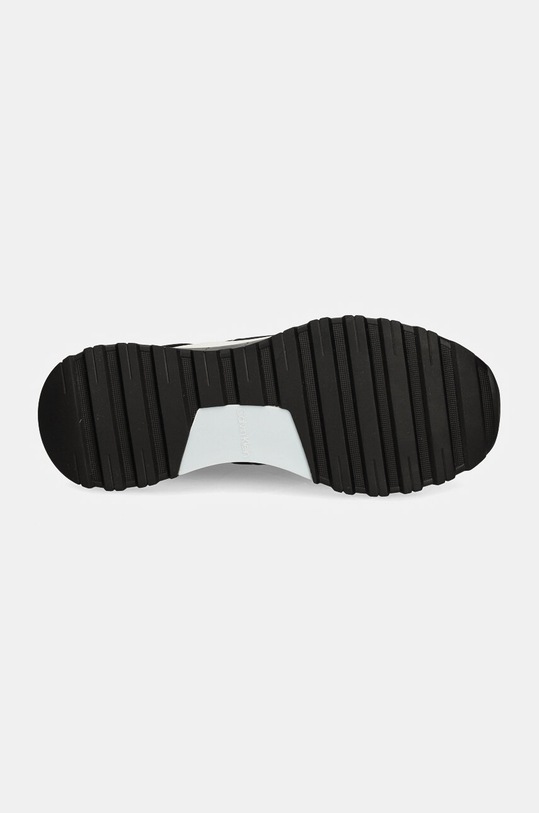 Sneakers boty Calvin Klein RUNNER SLIP ON W/ELASTIC MIX M HW0HW02259 černá