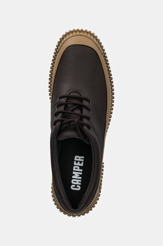 Kožené polobotky Camper Pix hnědá K200687.063