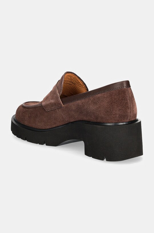Обувки Велурени мокасини Camper Milah K201425.024 кафяв
