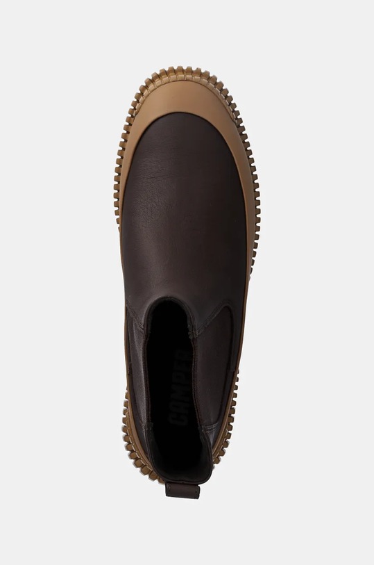 Кожени боти челси Camper Pix кафяв K400304.027