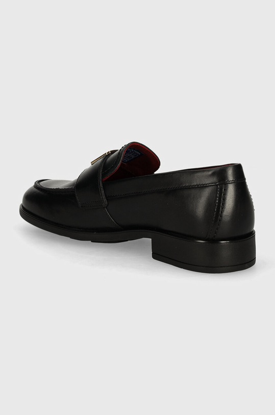Cipők Tommy Hilfiger bőr mokaszin TH LEATHER CLASSIC LOAFER FW0FW07961 fekete