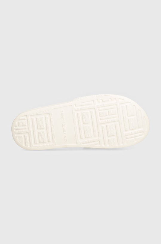 Šľapky Tommy Hilfiger MONOGRAM POOL SLIDE FW0FW07989 biela
