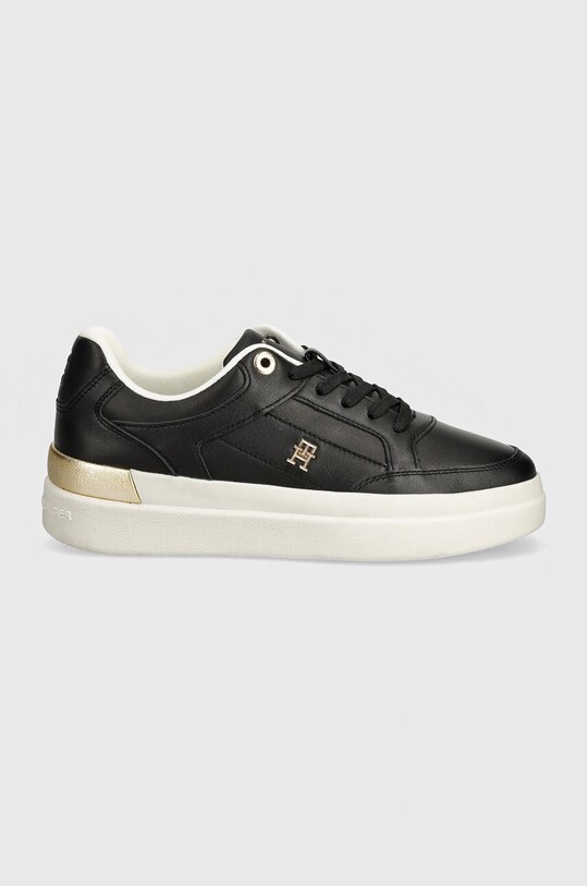 Tommy Hilfiger sneakers LUX HARDWARE COURT FW0FW07997 negru AW24