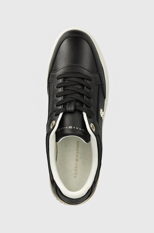 Tommy Hilfiger sneakers LUX HARDWARE COURT negru FW0FW07997